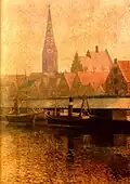 Alter Hafen (Ölgemälde, 1921)