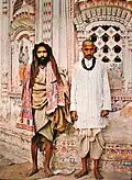 Sadhu und Brahmane (Lahore, Pakistan, 1914)