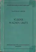 Stenografische Ausgabe in Einheitskurzschrift von 1936, Kesselringsche Verlagsbuchhandlung, Wiesbaden, 1948.