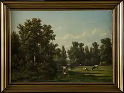 Jacob Jan van der Maaten: Kühe in einer Landschaft, Museum Elburg