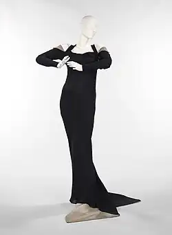 „Phèdre“, Abendkleid (Seide und Metall), Herbst/Winter 1933