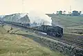 70025 „Western Star“ mit Güterzug in Richtung Tebay unweit des Shap Summit (September 1967)