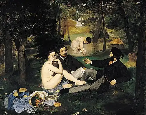 Édouard Manet: Das Frühstück im Grünen (1863)