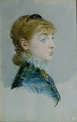 Valtesse de la Bigne 1879, Pastell, Metropolitan Museum, New York