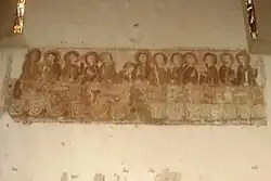 Fresko des Abendmahls (14.&nbsp;Jahrhundert)