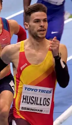 Óscar Husillos Rang sechs in 45,16&nbsp;s