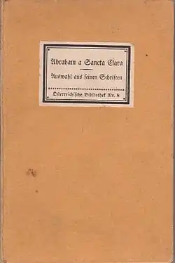 ÖB 8, Abraham a Sancta Clara, im Reiheneinband