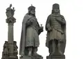 Patrona-Hungariae-Säule mit Szent István und Szent Imre