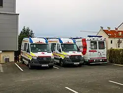 Mercedes-Sprinter als Rettungswagen vom Österreichischen Roten Kreuz