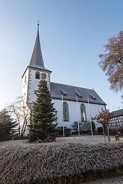 Die Kirche in Ebertshausen