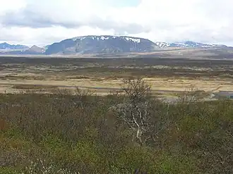 Hrafnabjörg von Þingvellir aus