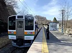 Abfahrbereiter Triebzug