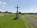Flurkreuz an der Rue de Bourg et Comin