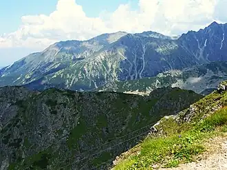 Blick vom Gipfel Kasprowy Wierch