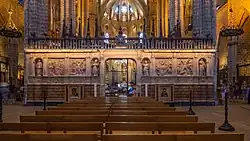 Chorschranke von Bartolomé Ordóñez (1519/20) und Pedro Vilar (1563/64)