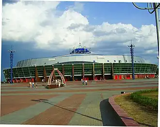 Die Babrujsk-Arena im Juni 2008