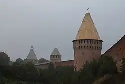 Die Mauern des Smolensker Kremls