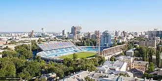 Das Zentralstadion der Gewerkschaften in Woronesch