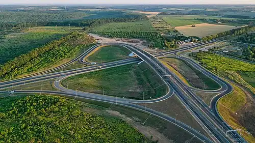 Straße M03 Kiew – Charkiw – Dowschanski