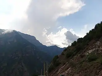 Blick auf das Elbursgebirge