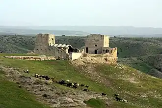 Ein alter militärischer Außenposten in Behbahan