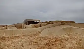 Eine der Ausgrabungen in Schahr-e Suchte