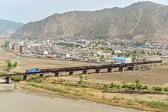 Tumen-Eisenbahnbrücke