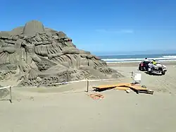 Sandskulpturen in Mashagou