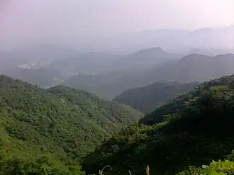 Dabie-Gebirge im Kreis Huoshan, Provinz Anhui