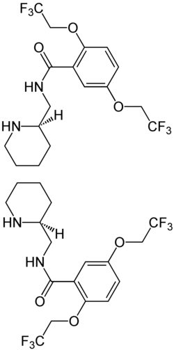 Struktur von Flecainid