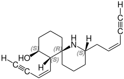 (–)-Histrionicotoxin (283A)