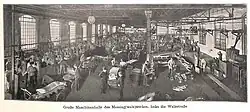 Maschinensaal der Hugo Schneider AG (um 1910)