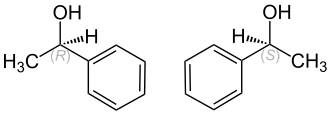 Strukturformel von 1-Phenylethanol