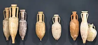 Amphoren des 2. Jh. v. Chr. aus Vieille-Toulouse, beides im Musée Saint-Raymond