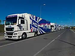 Übertragungswagen-Flotte der TVN Group