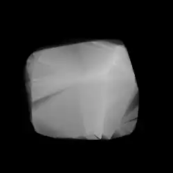 Berechnetes 3D-Modell von (643) Scheherezade