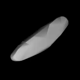 Berechnetes 3D-Modell von (2948) Amosov