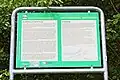 Infotafel am Rastplatz