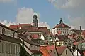 Stiftskirche und Rathaus in Hechingen