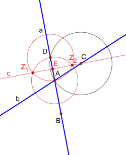 (3) Punkt E auf '"`UNIQ--postMath-0000002F-QINU`"'