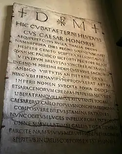 Grabstein Ludwigs II. in Mailand