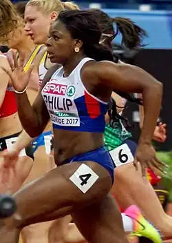 Asha Philip Rang sieben in 11,19&nbsp;s