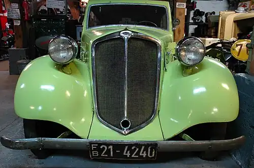 Hansa 1100 im Fahrzeugmuseum Marxzell