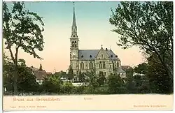Kirche Großdobritz 1904