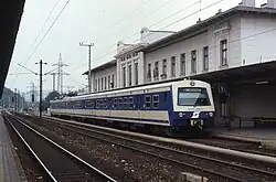 ÖBB 6020 als S45 am Bahnhof Wien Hütteldorf, August 1988