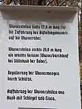 Infotafel Wasserstollen