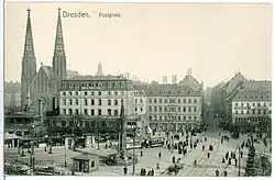 Cholerabrunnen, 1906, Postplatz
