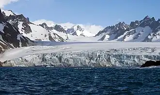 Mündung des Salomon-Gletschers in die Hamilton&nbsp;Bay