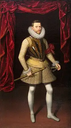 Frans Pourbus d. J.: Erzherzog Albrecht VII. von Österreich, 1599–1600