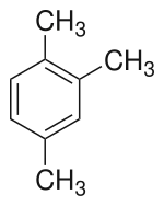 Strukturformel von Pseudocumol